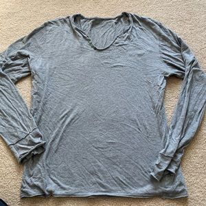 Zadig & Voltaire Grey vneck shirt